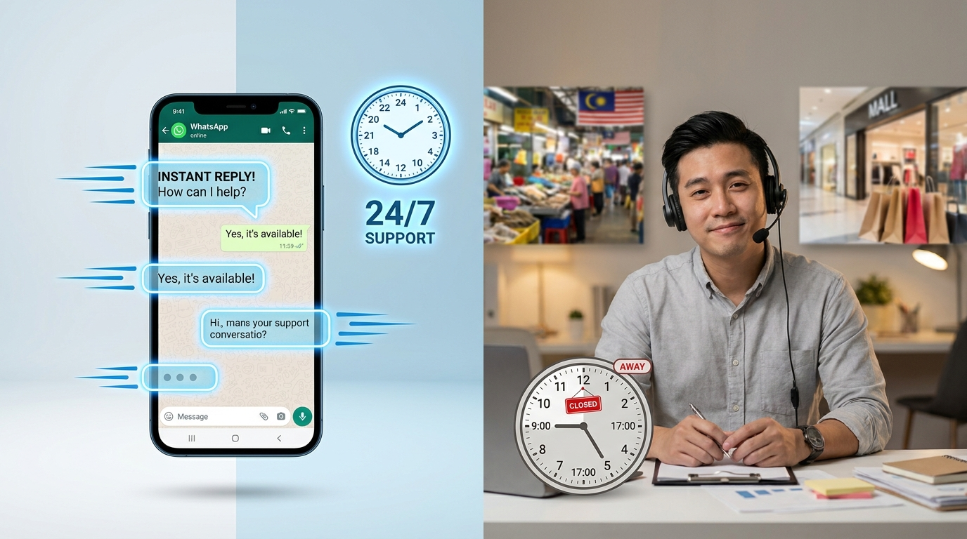 Speed and Availability: Instant Replies Versus Human Response Times