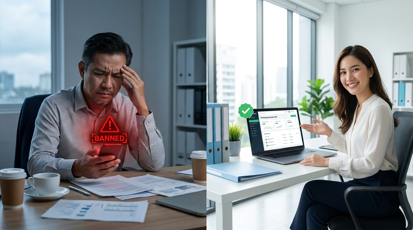 Why Manual Bulk WhatsApp Messaging Is Risky for Malaysian SMEs