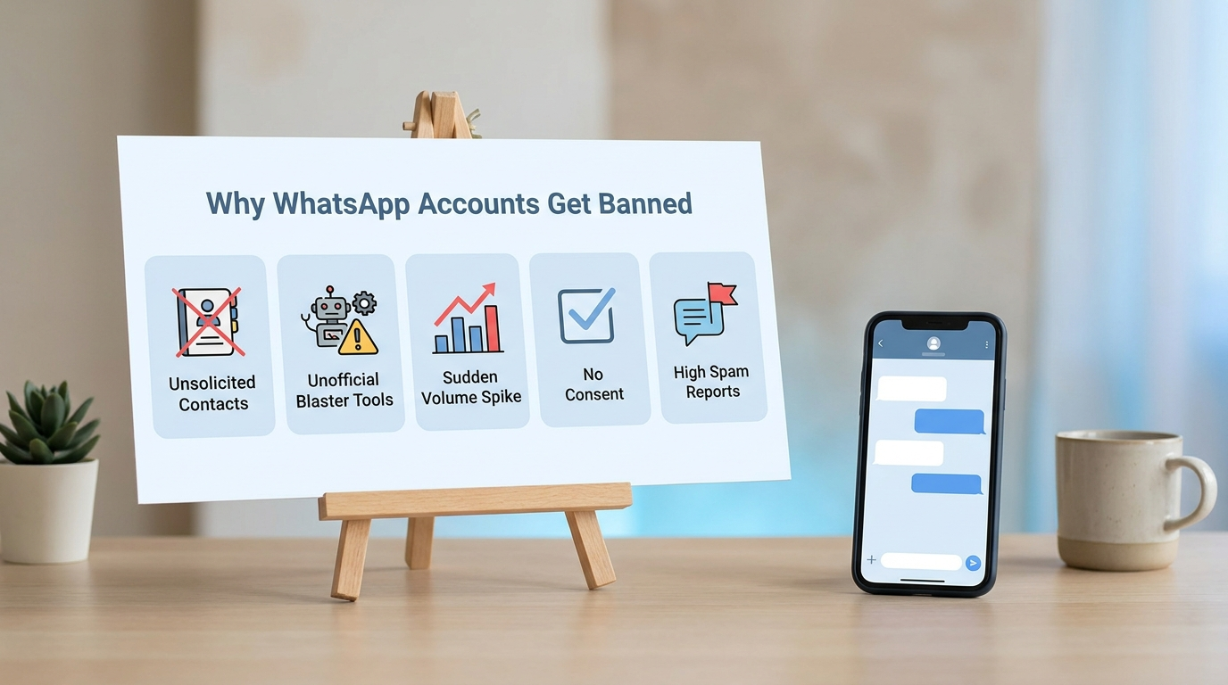 Why Do WhatsApp Accounts Get Banned From Blasting